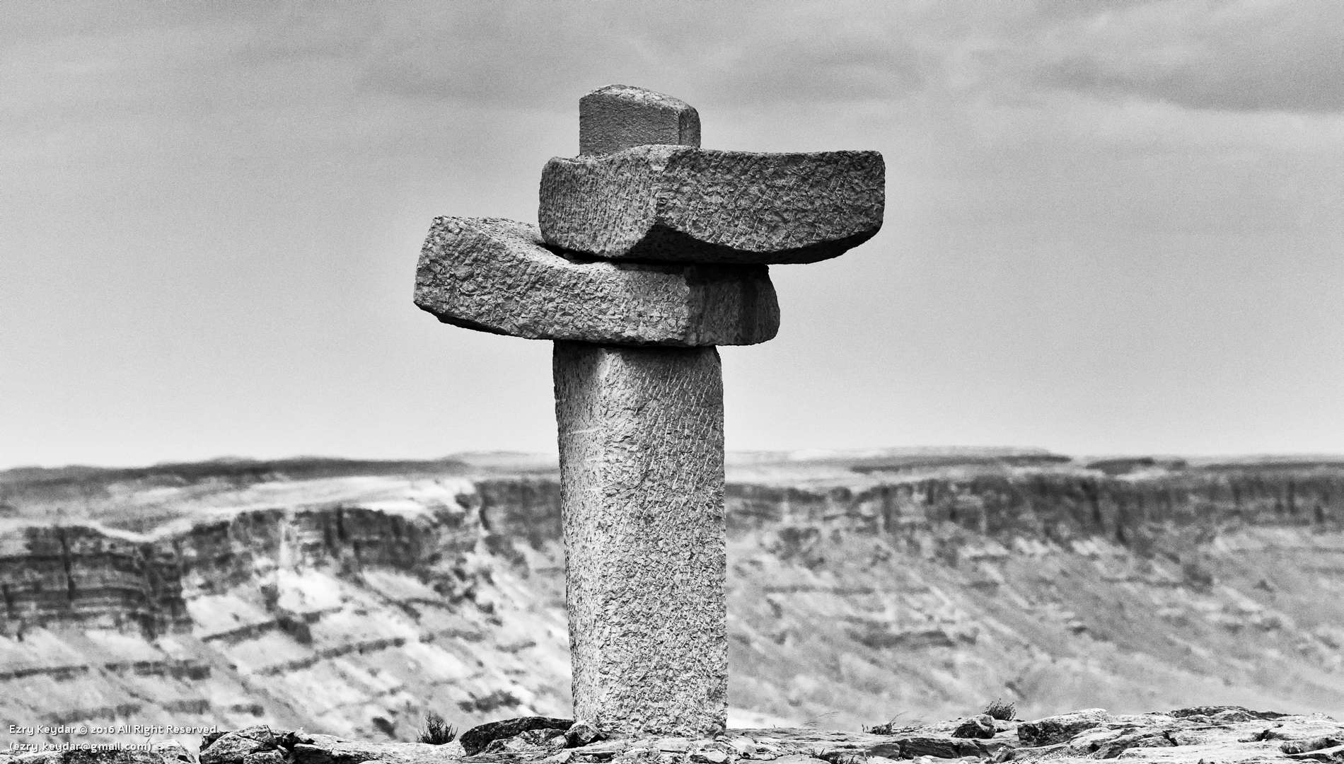 Desert Sculpture Park, Mitzpe Ramon, Moshe Sternchuss, The wife of Lot