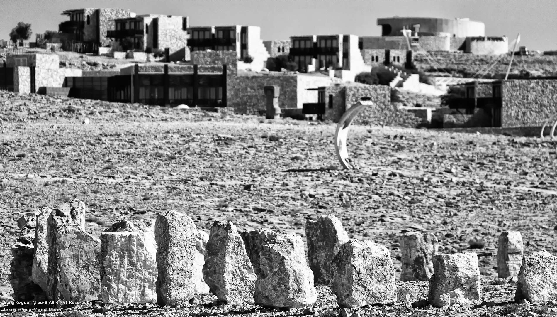 Desert Sculpture Park, Mitzpe Ramon, Bernie Fink, Gateway