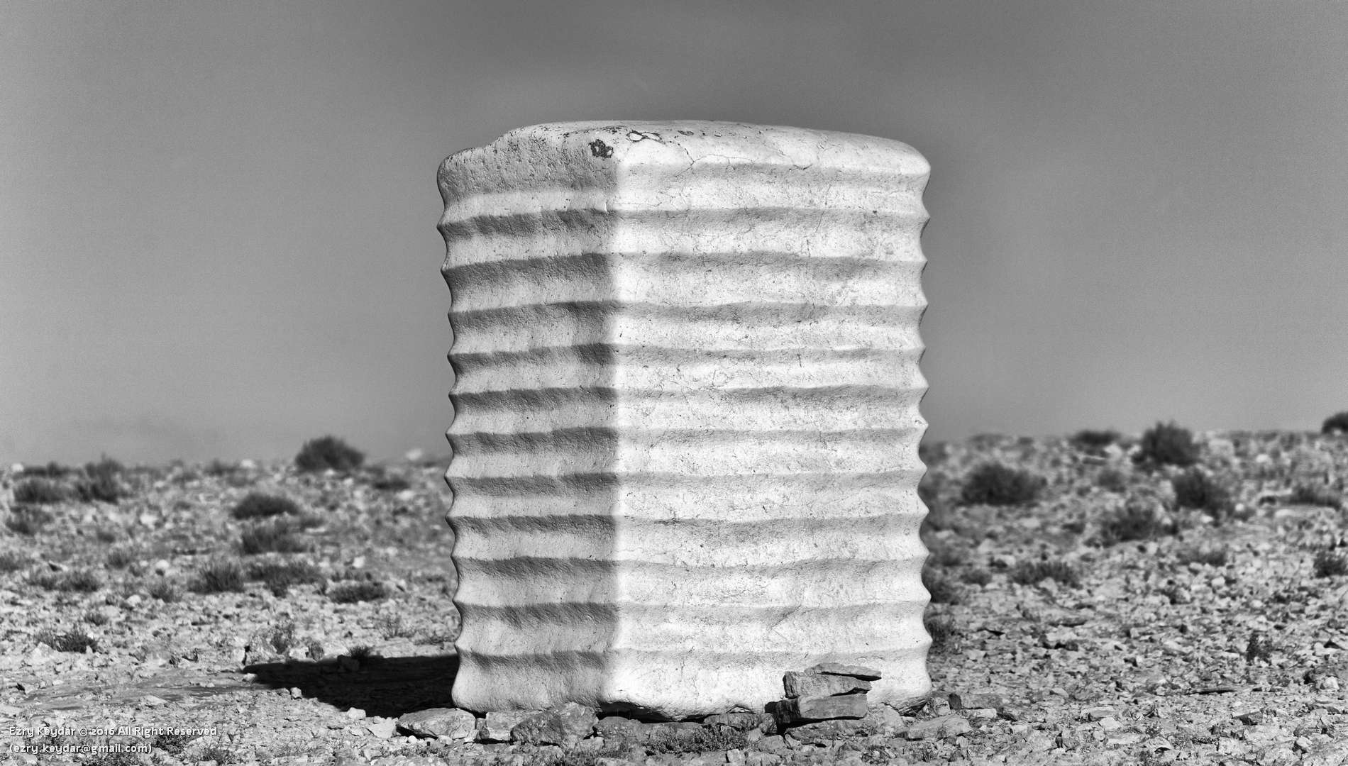 Desert Sculpture Park, Mitzpe Ramon, Karl Prantl, Untitled