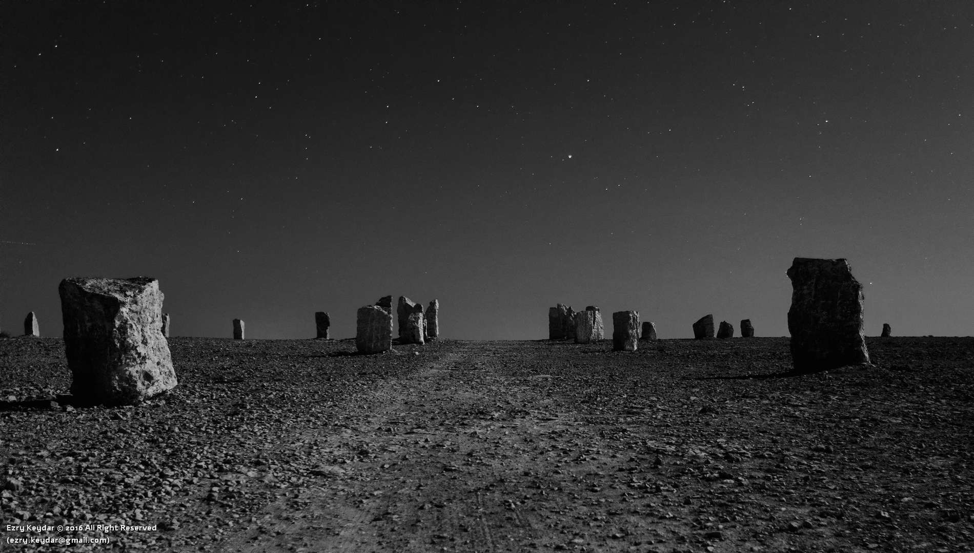 Desert Sculpture Park, Mitzpe Ramon, Ezra Orion, Field of Rocks