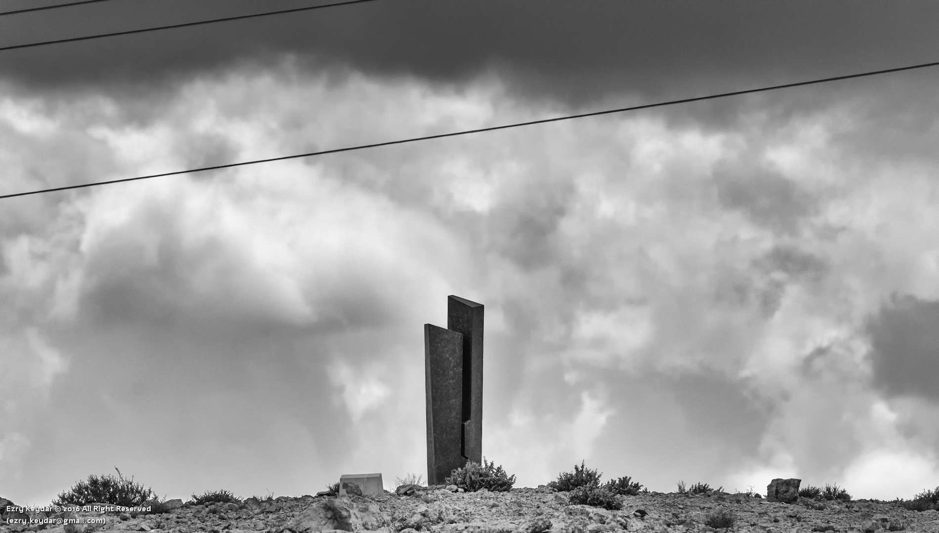 Desert Sculpture Park, Mitzpe Ramon, Josef Wyss, Untitled